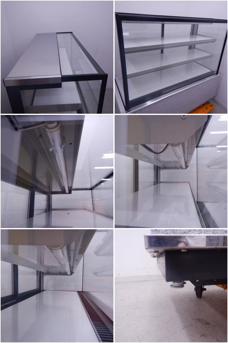 即納/大容量 中古厨房 パナソニック 対面式冷蔵ショーケース HG-TEC4C 1200×550×1100 /23G0408Z 厨房機器 