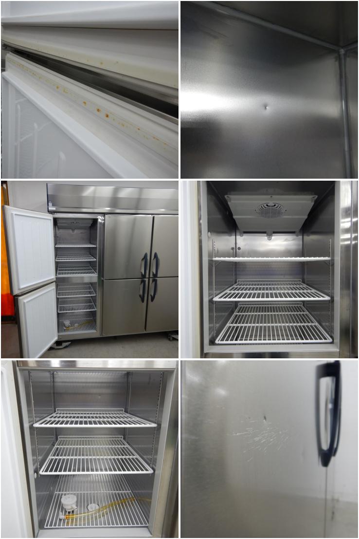 中古】 A03421 冷凍冷蔵庫 2凍4蔵 ダイワ 633S2-PL-EC 2016年製 3相 