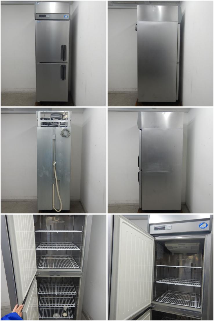 最大88％オフ！ パナソニック縦型冷蔵庫 SRR-K1261SA 20年製 100V W1200×D650ｍｍ 中古 厨房専門店 2i831n 
