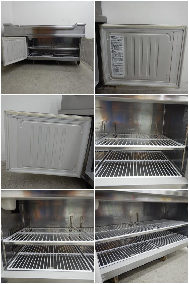 安い売品 ホシザキ電気 舟形シンク付冷蔵庫 RW-150SDCG-ML(旧:RW-150SDC) コールドテーブル 業務用 横型冷蔵庫 冷蔵庫・冷凍庫 