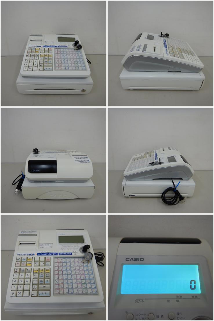 【中古】 A05899 レジスター カシオ TK-2600 2016年製 100V　取扱説明書あり　【業務用】【店舗用】【保証有】-  新品・中古厨房機器通販サイト　ORIMAX.JP