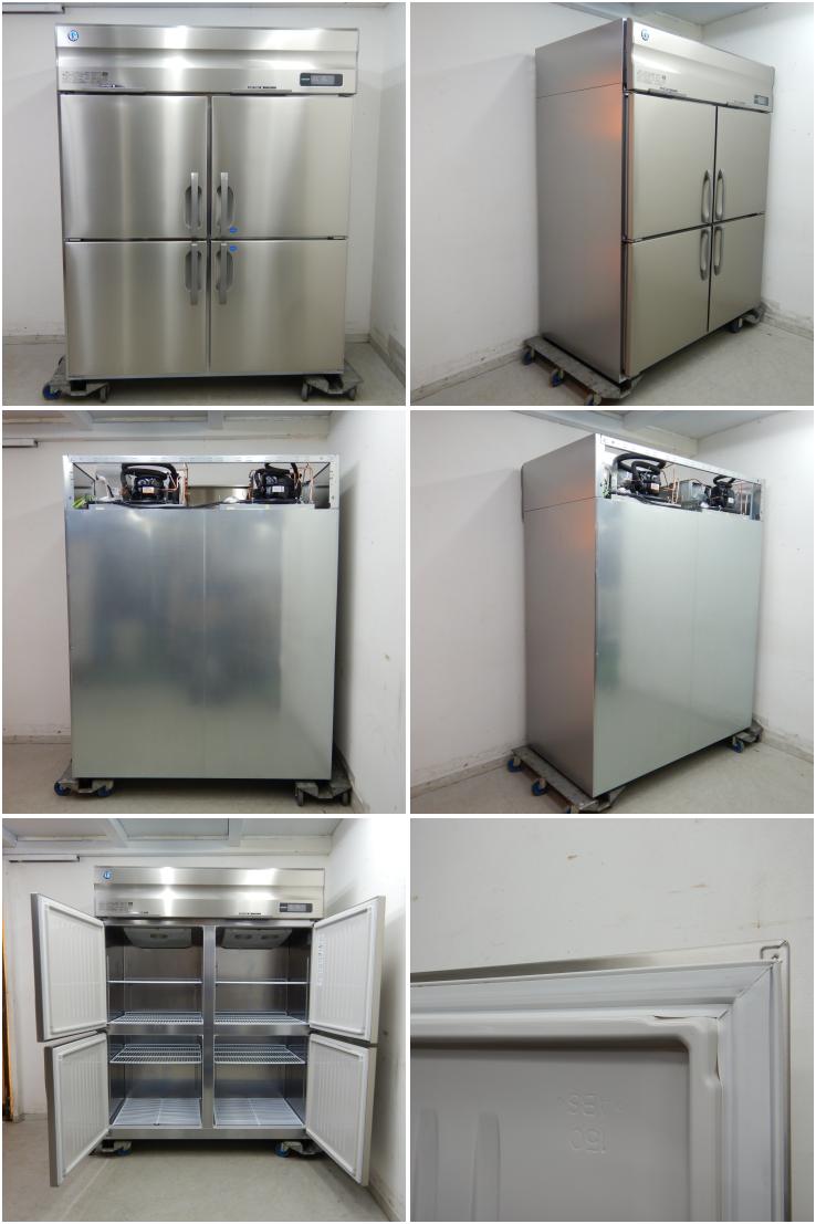 中古】 A06493 冷凍冷蔵庫 2凍2蔵 ホシザキ HRF-150AF-1 2021年製 100V