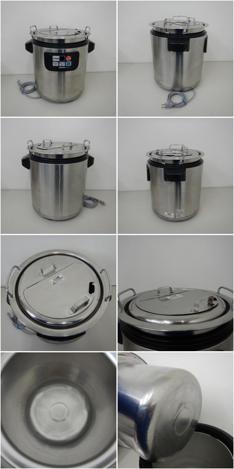 【中古】 A07246 マイコン スープジャー 8L 象印 TH-CS08 100V　内なべ直火調理OK ビュッフェ等　 【店舗用】【業務用】【厨房用】【保証有】- 新品・中古厨房機器通販サイト　ORIMAX.JP