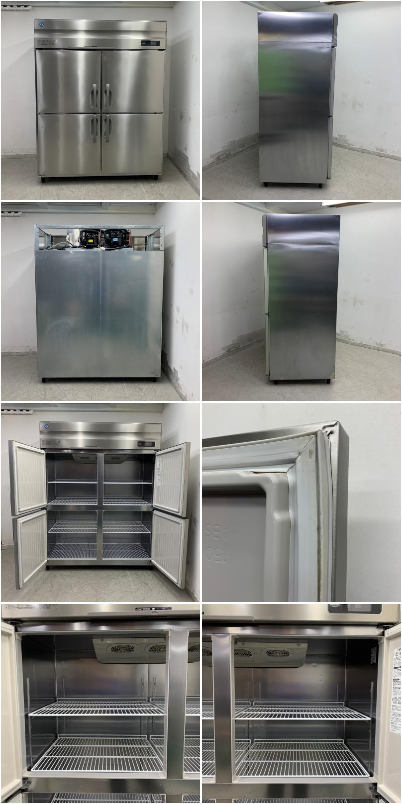 中古】 A08556 冷凍庫 4ドア インバーター ホシザキ HF-150A3