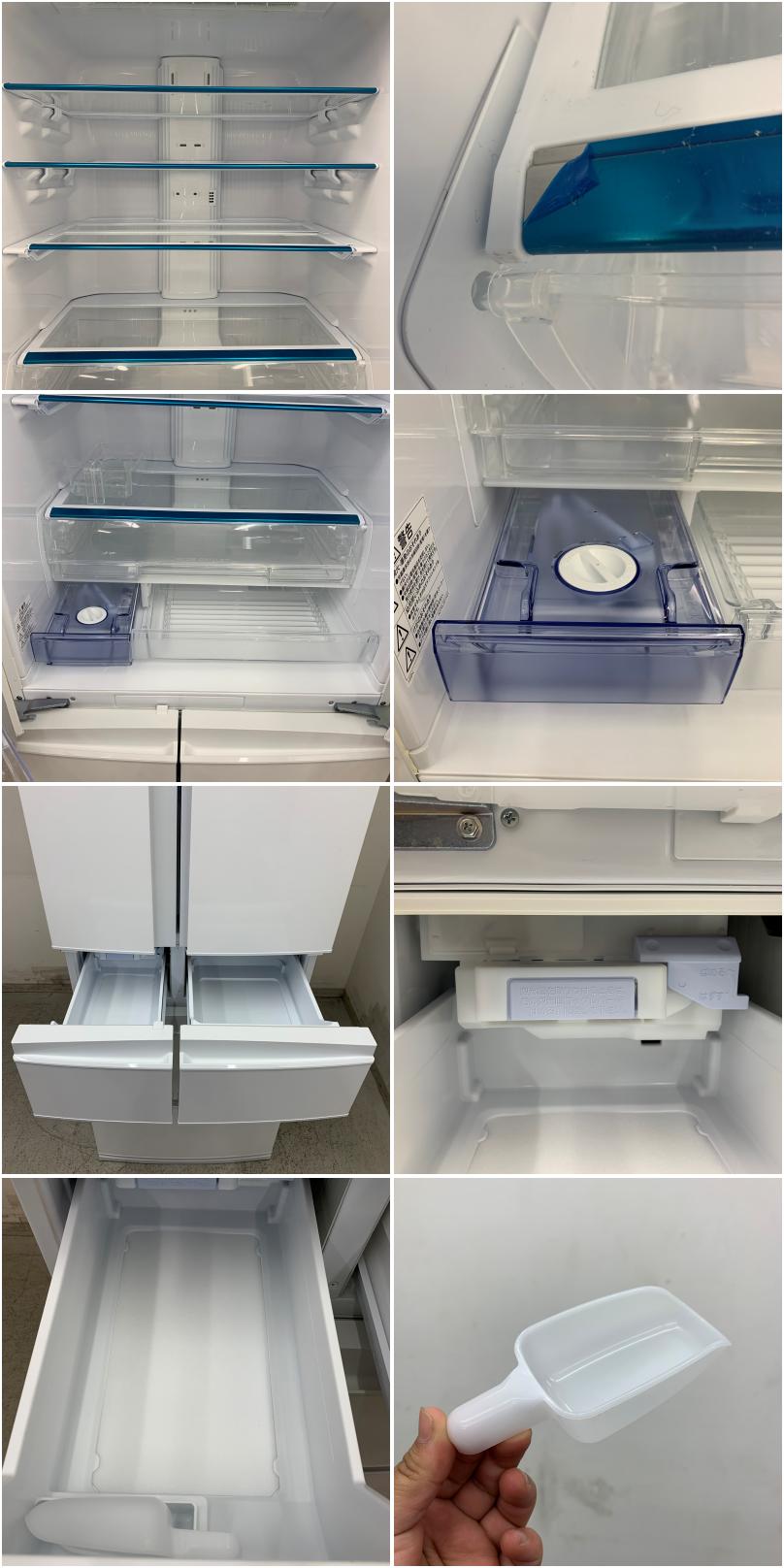 中古】 A08623 家庭用 冷凍冷蔵庫 三菱 MR-R46H-W 2022年製 100V 中古】 A08623 家庭用 冷凍冷蔵庫 三菱 MR-R46H-W 2022年製 100V